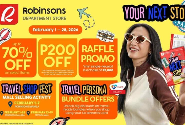 Robinsons Department Store’s Your Next Stop Travel Fair 2026
