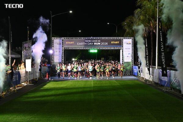 TECNO CAMON 50 Series Powers Through Earth Day Run Manila with Star Ambassador Sarah Geronimo