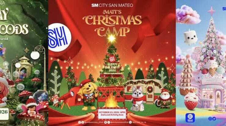 Super Magical Christmas at SM City Marikina, Masinag, and San Mateo